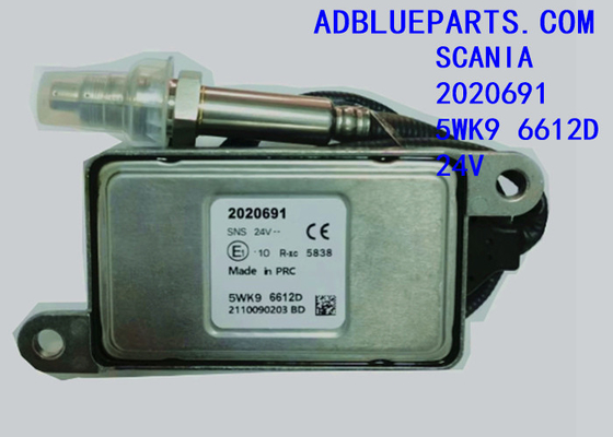 Scania OEM 2020691 24V Nitrox Oksijen Sensörü Continental 5WK96612D ve NOX Sensörü / Scania 2020691 için Azot-oksijen sensörü 5WK9 6612D